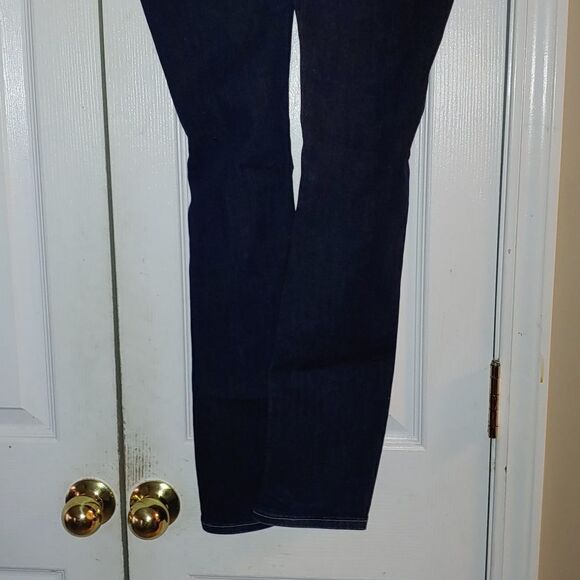 Lucky Brand Lolita Boot White Oak Cone Denim Jeans Sz 2 - Picture 5 of 12